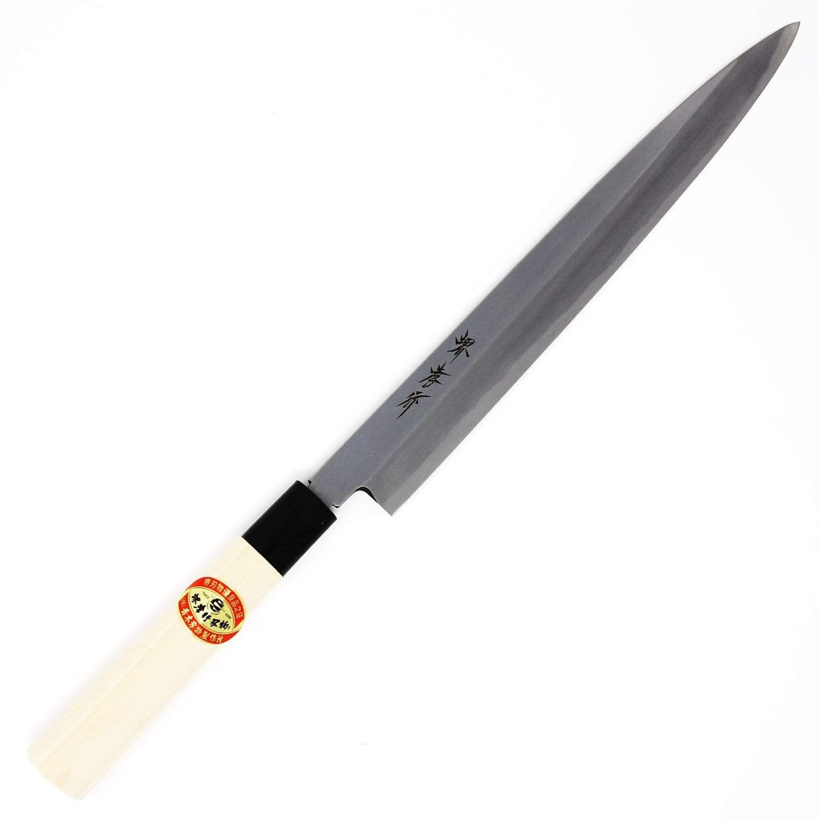 SAKAI TAKAYUKI Kasumitogi Shirogami Carbon Steel Deba Knife