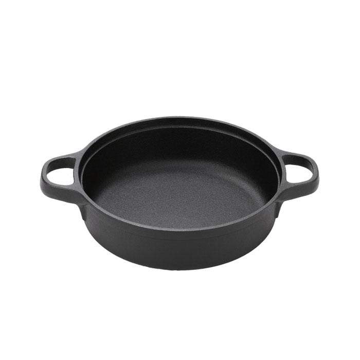 Ikenaga Iron Works Yaki Buckwheat Steel Plate Large PYK 01001 (Black)