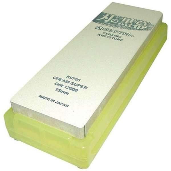 Shapton KUROMAKU Ceramic Whetstone (Cream/Yellow) - Grit 12000