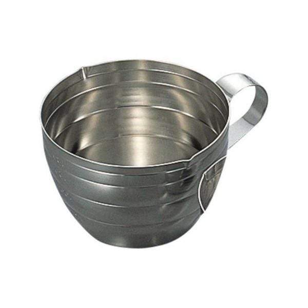 Japanese Rice Measuring Cup(180cc = 1 Gou Cup) Stainless Steel