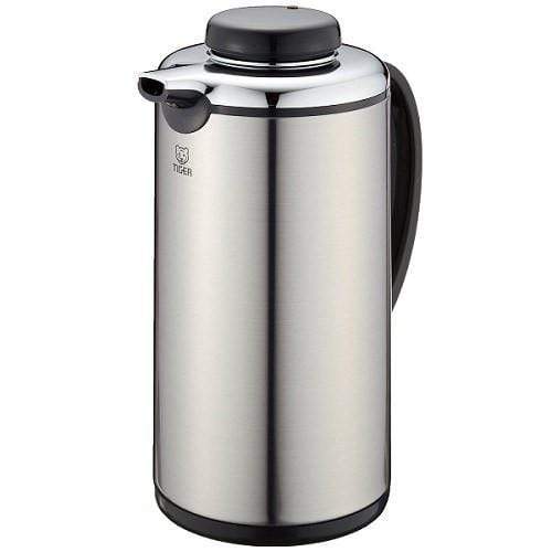 Tiger thermos Electric kettle 0.6л Matt white PCM-A060WM// Stainless steel/  Hot 