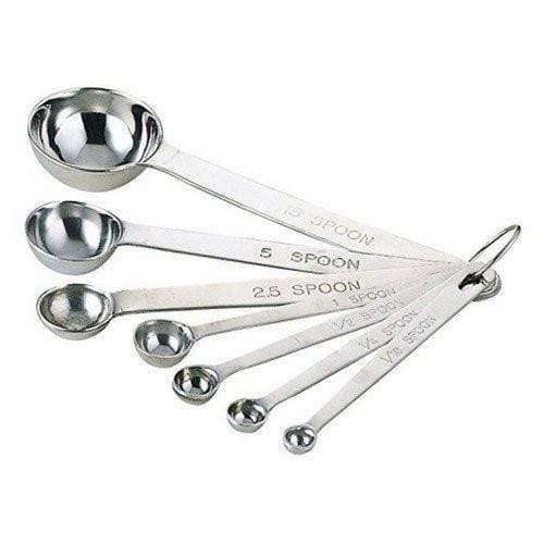 Gudoqi Measuring Cups and Spoons Set of 9, Stainless Steel Handle