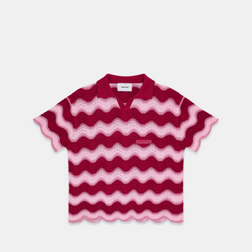 Spring / Wavy Polo - Red