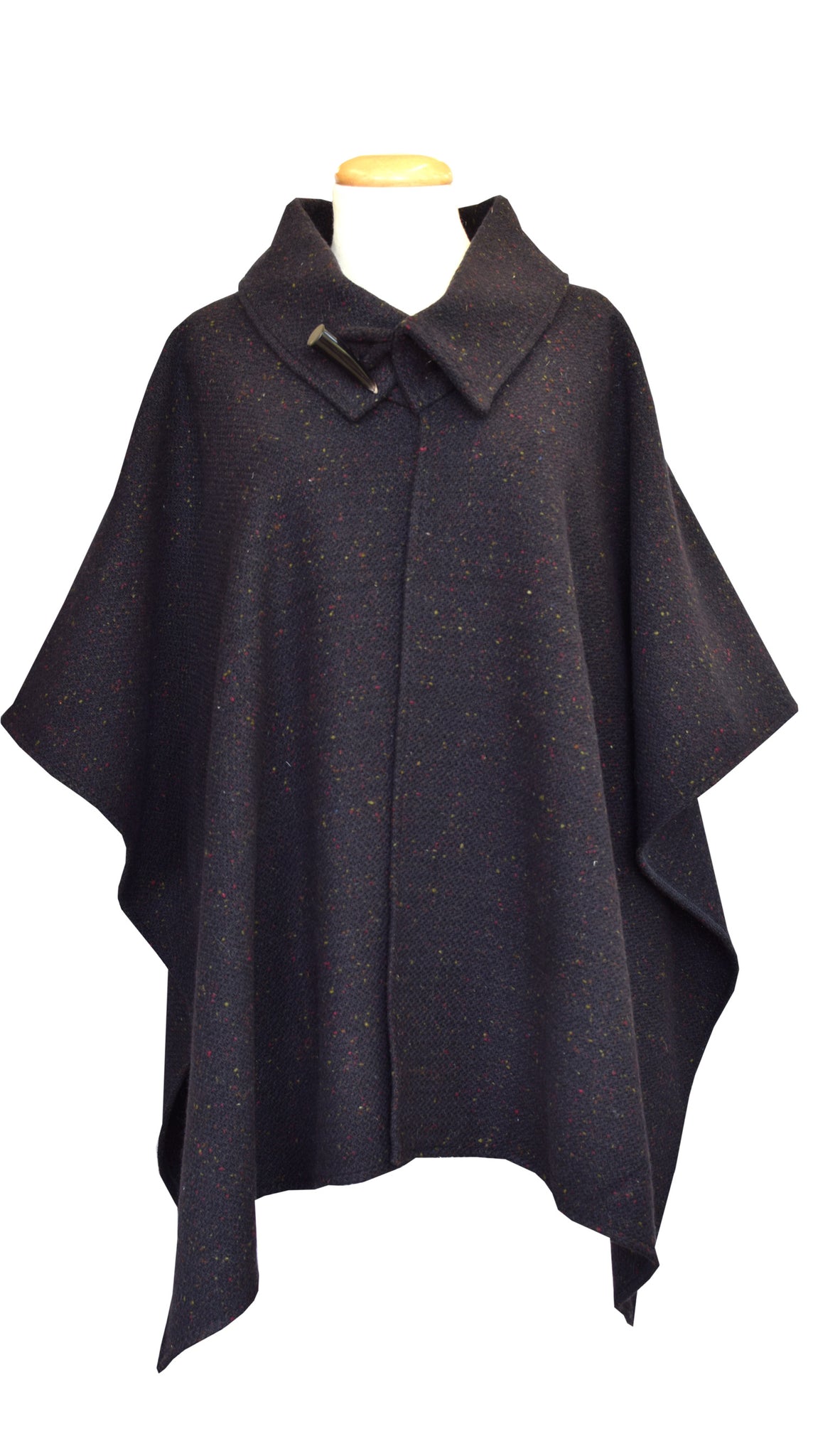 Handwoven Studio Donegal Tweed Cape Toggle – Mary-Anne's Gift Shop