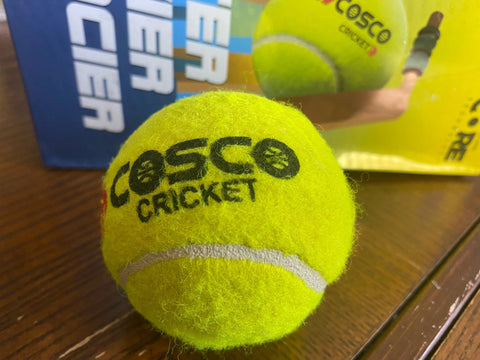 Green Cosco Cricket Ball - Singal's - Indian Grocery Store
