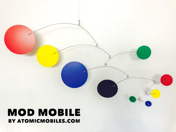 MOD Mobile dans des couleurs vives rouge jaune bleu noir vert par AtomicMobiles.com