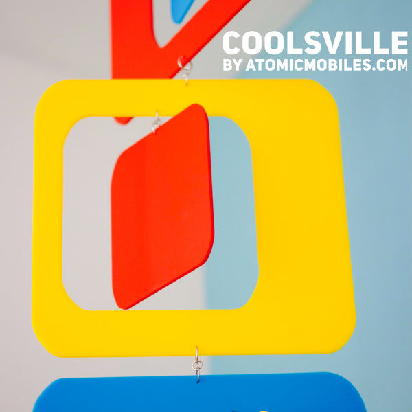 Coolsville Bold Retro Vertical Mobile de AtomicMobiles.com: ¡colores brillantes!