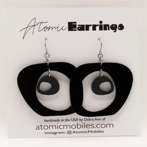 Boucles d’oreilles Paris Atomic par AtomicMobiles.com - boucles d’oreilles faites à la main d’inspiration moderne du milieu du siècle