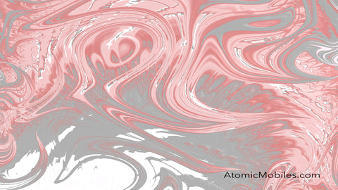 Fondo virtual con zoom gratuito de AtomicMobiles.com en rosa y gris