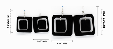 Coolsville Earrings size chart by AtomicMobiles.com