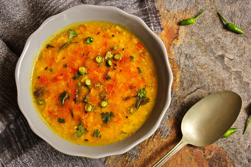 slow cooker lentils