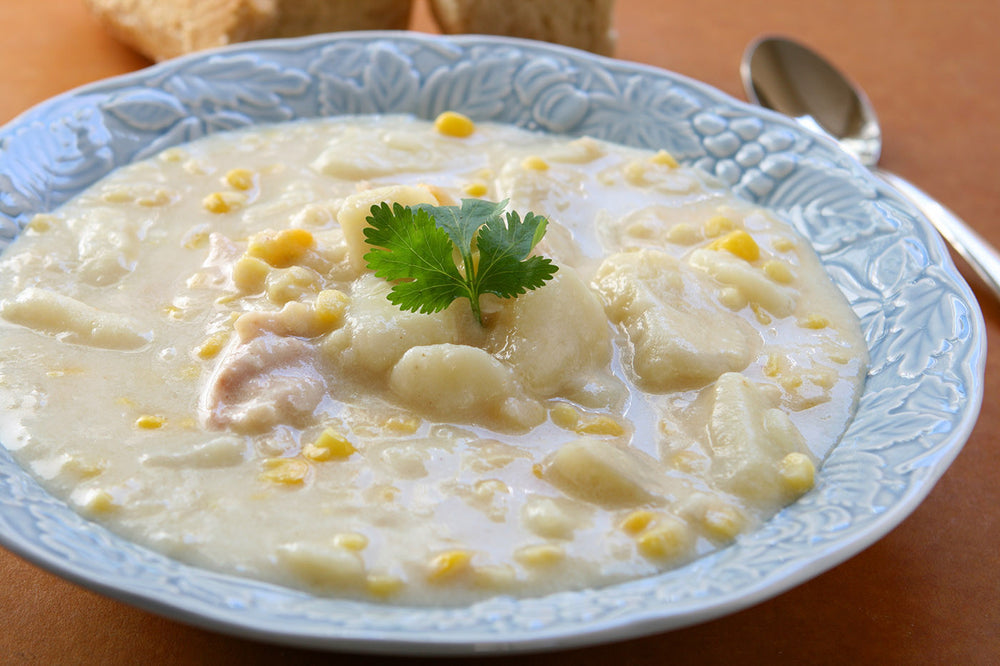 crockpot potato soup with corn