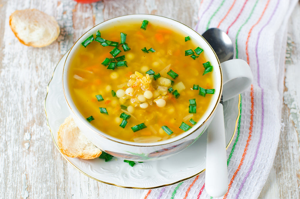 slow cooker lentil soup