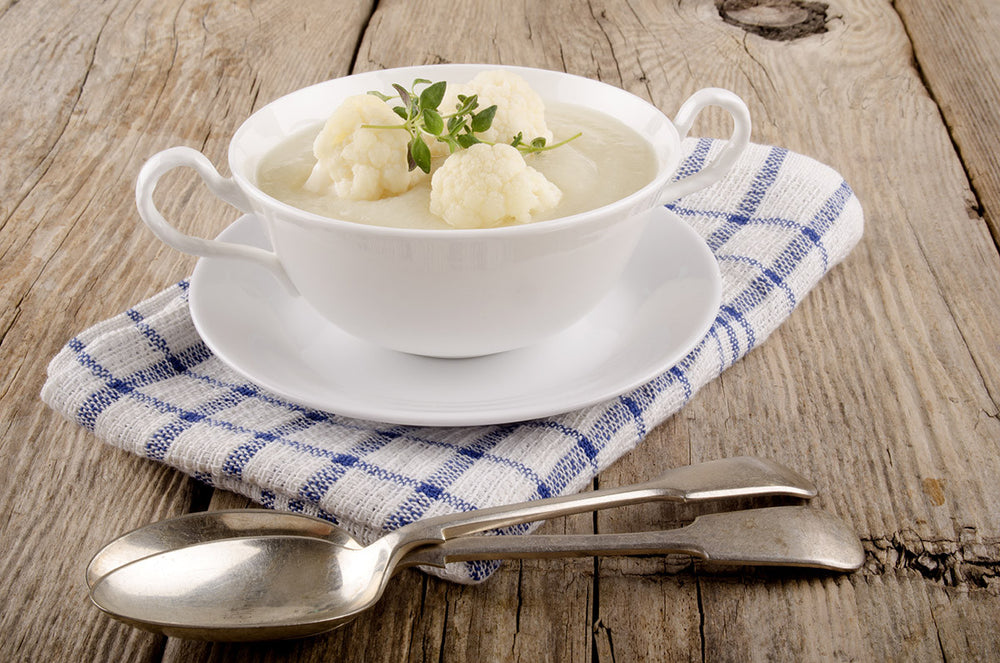 slow cooker soup with cauliflower