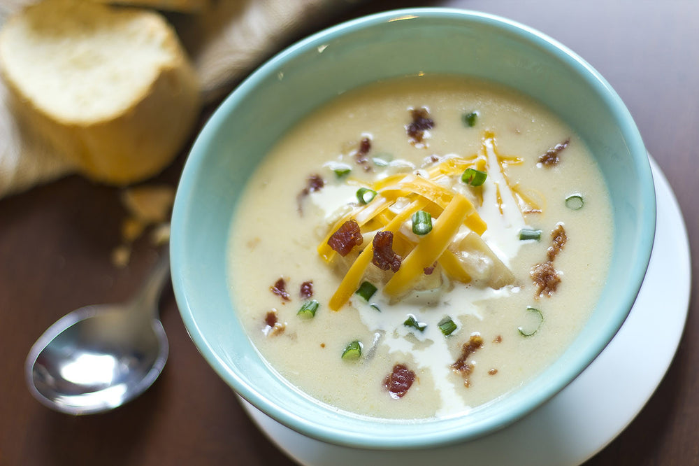 slow cooker potato soup