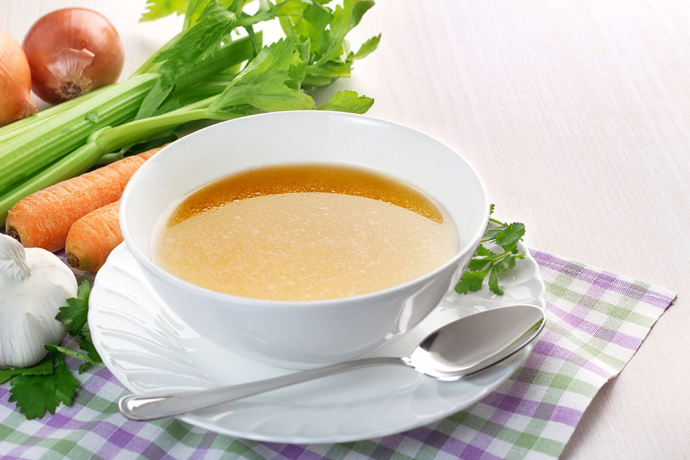 slow cooker chicken broth