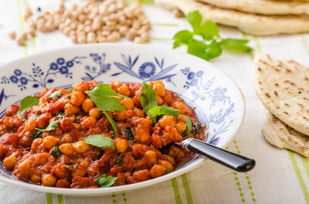 curried vegetable chickpea stew