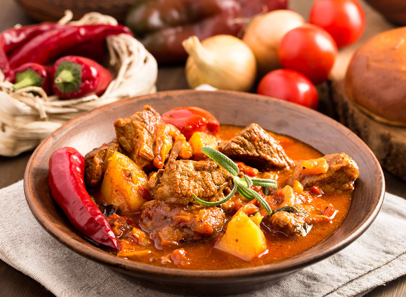 Clay Pot Slow Cooked Hungarian Goulash - VitaClay® Chef