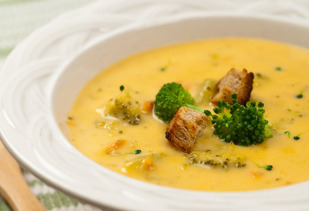 slow cooker soup cream cheese broccoli