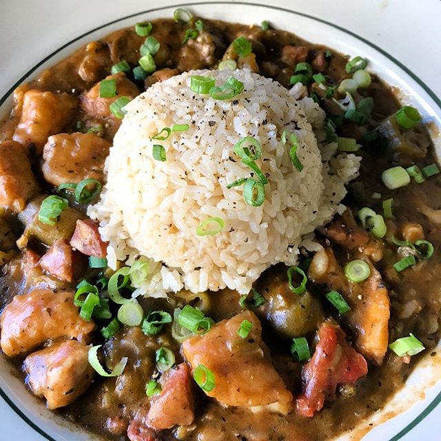 chicken and sausage gumbo cajun ninja