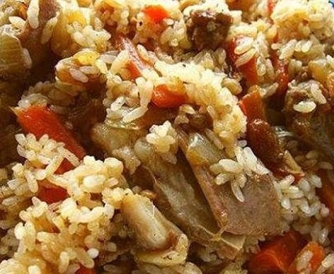 muslim chinese lamb rice cooked in best rice cooker