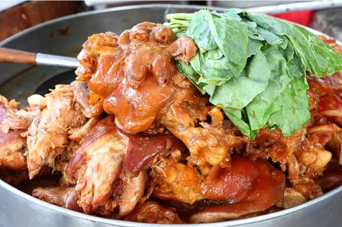 BROWN RICE PORK POT