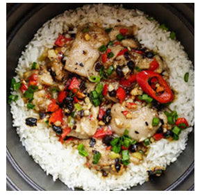 Black Bean Chicken and Rice vitaclay recipe