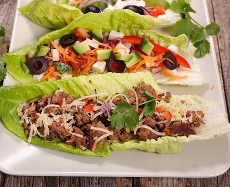 paleo slow cooker crock pot carne asada lettuce wraps recipe cinco de mayo