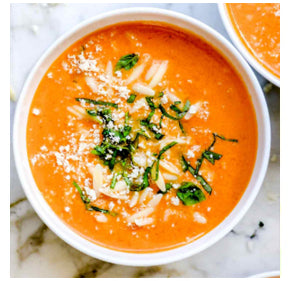 tomato basil soup vitaclay recipe