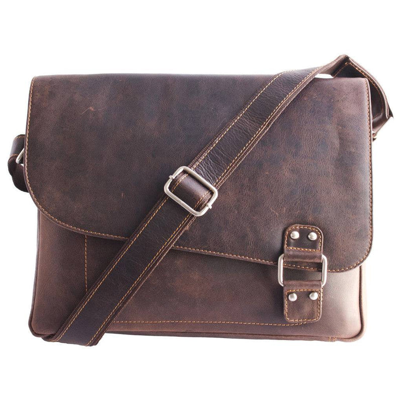 Mens Leather Shoulder Bags | Greenwood Leather