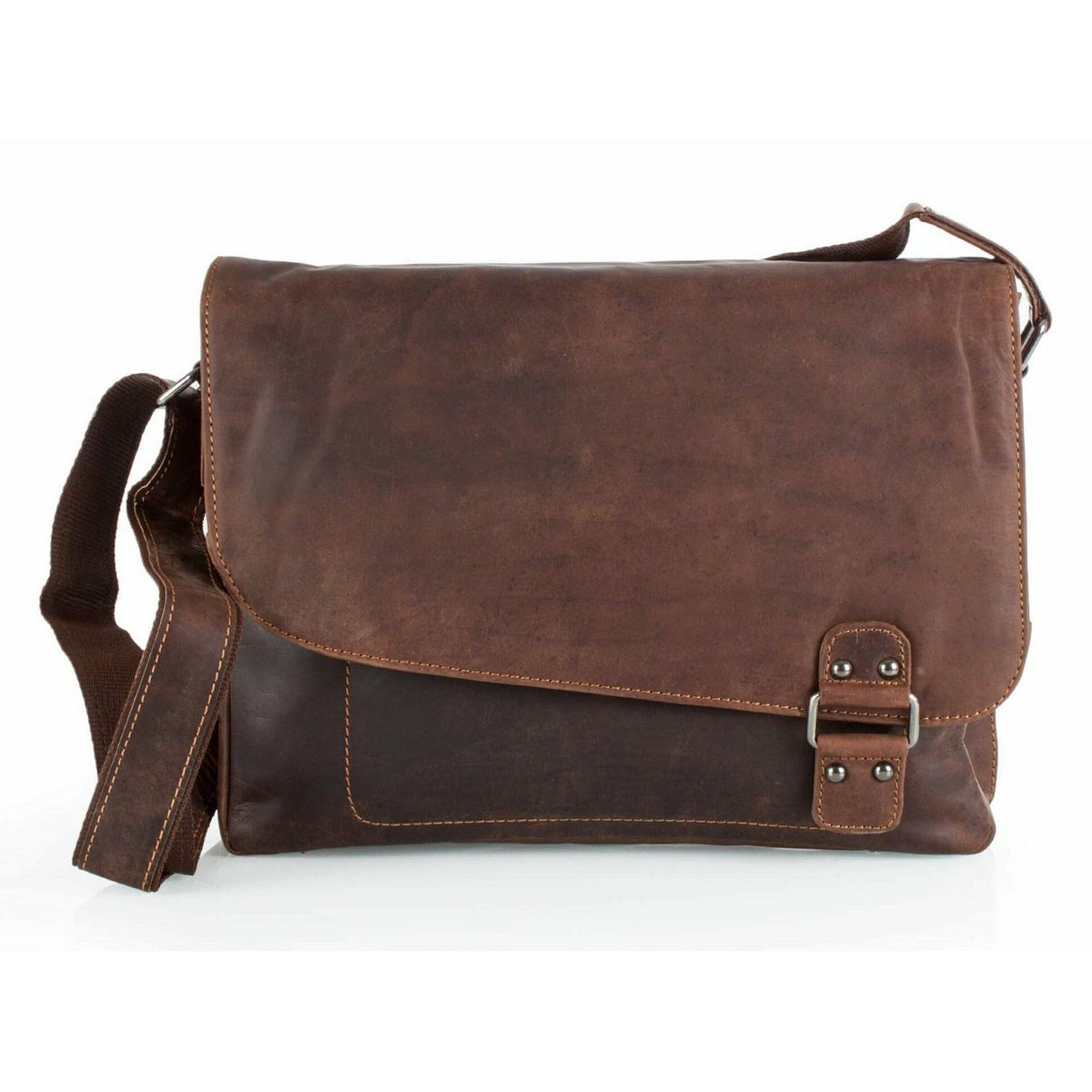 Mens Leather Shoulder Bags Greenwood Leather