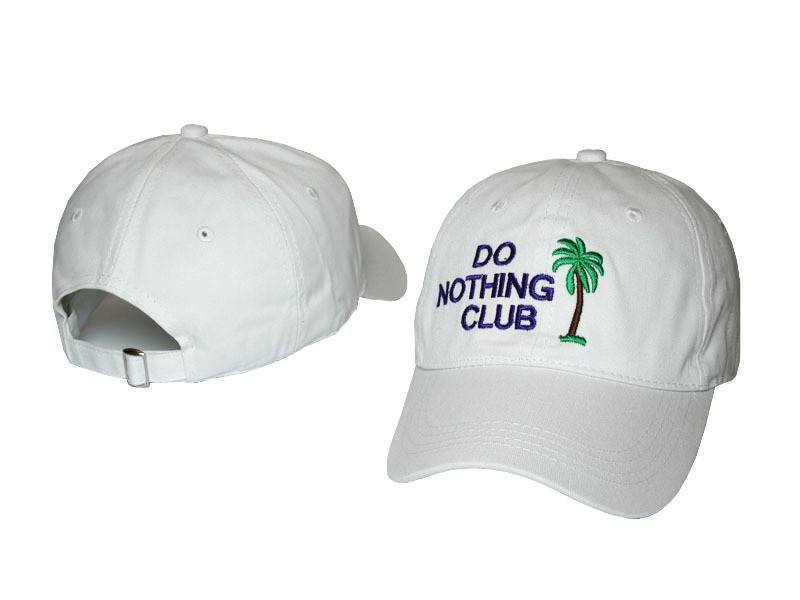 The Do Nothing Club Strap Back Cap – Product Snatch