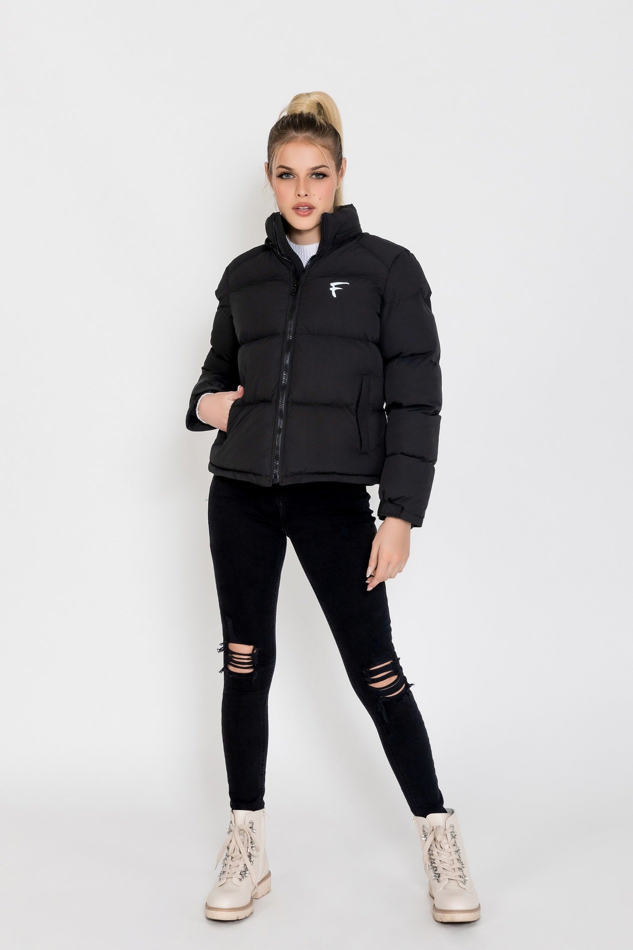 Women's Vail Winter Puffer Insulated Down Hooded Jacket – FADCLOSET