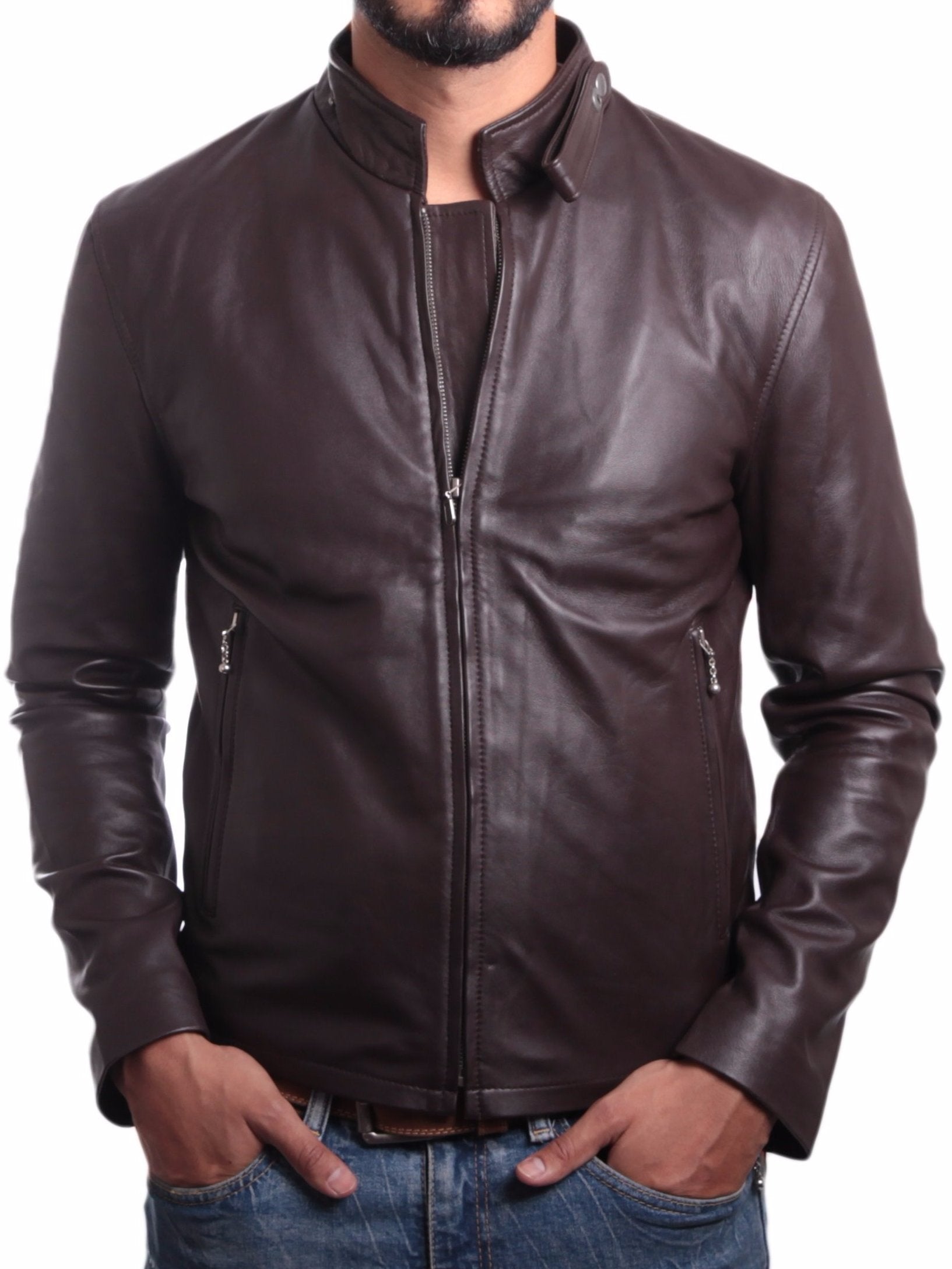 jordan jacket leather