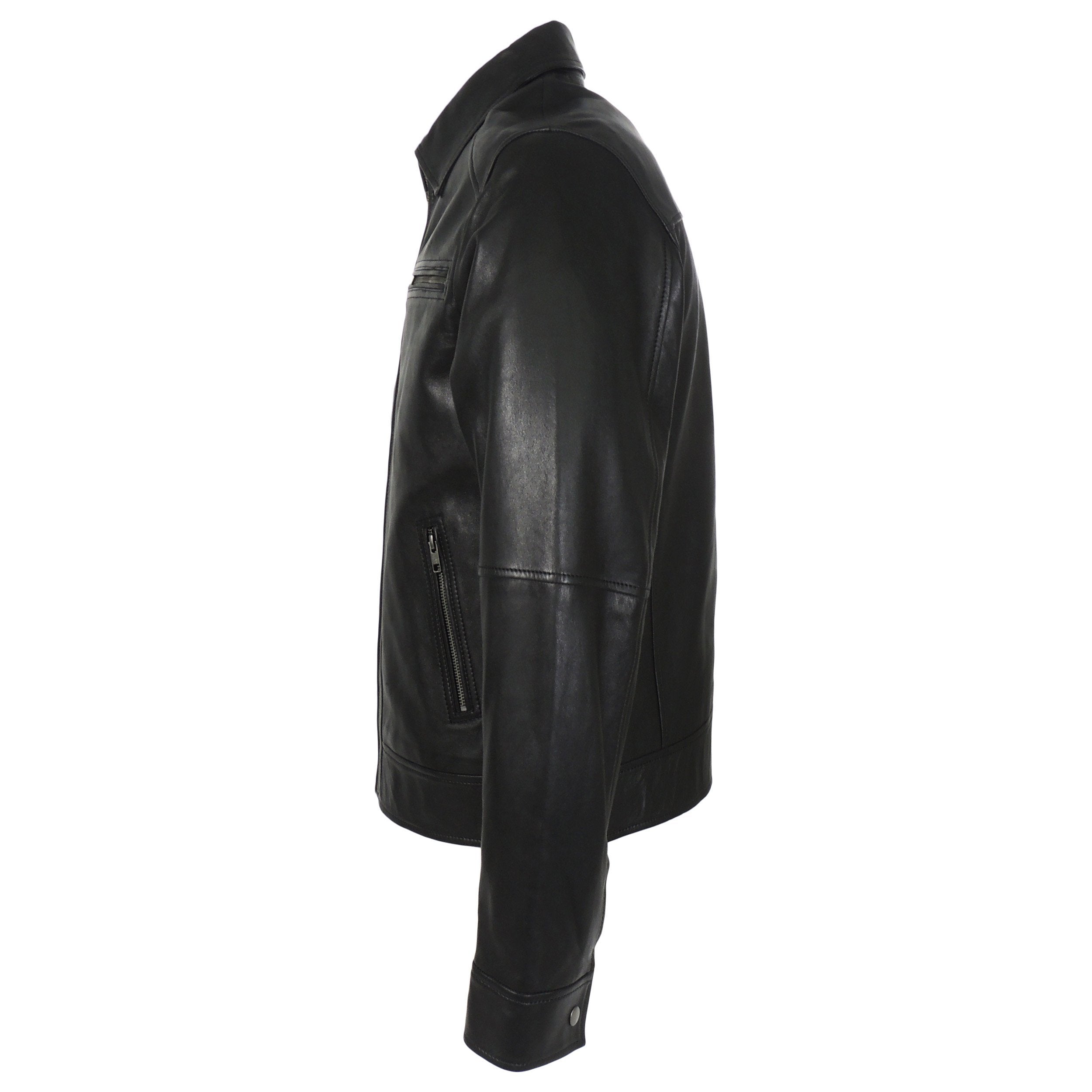 Leather Jacket - Mens Cameron Leather Jacket