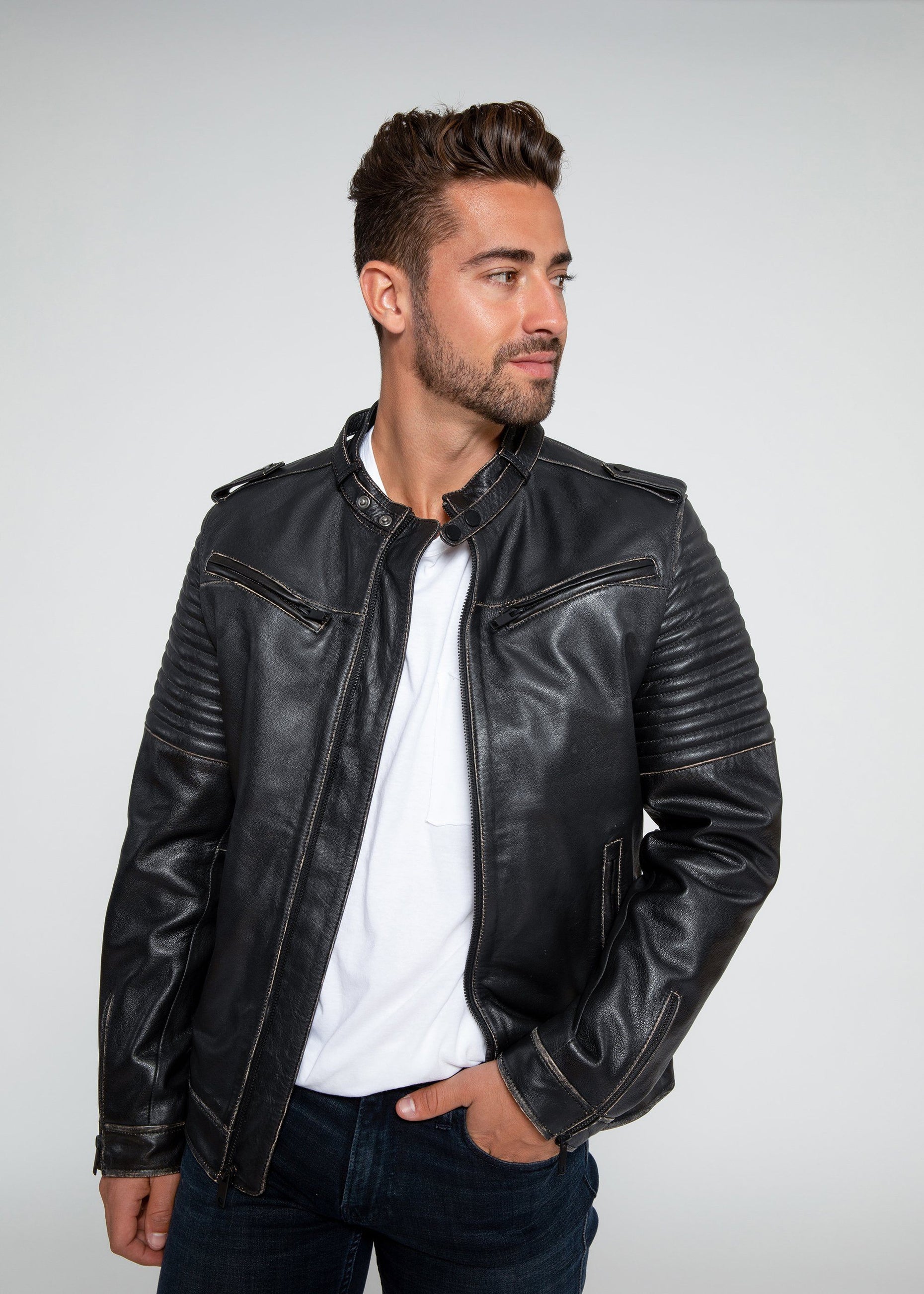 Leather Jackets for Men – Tagged 