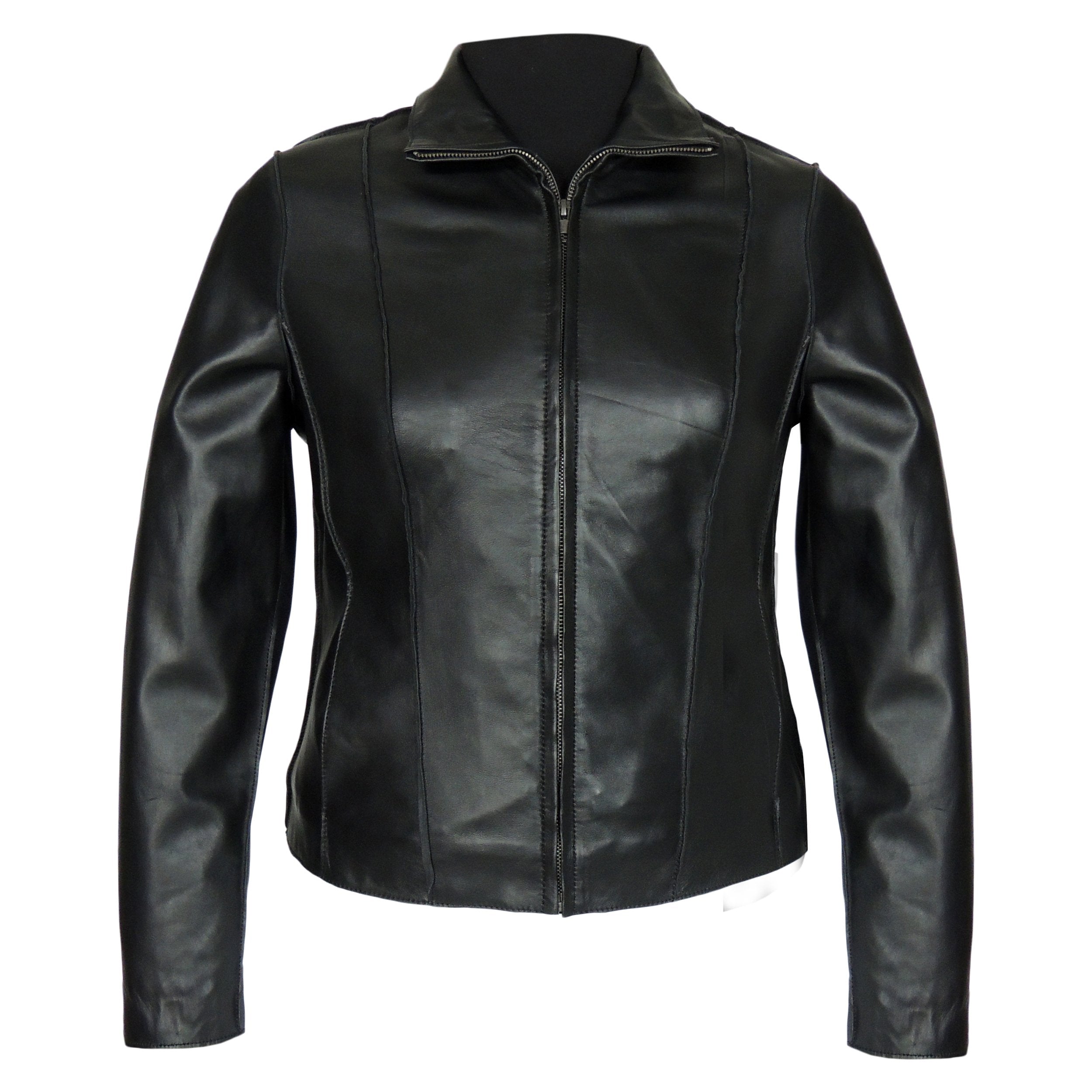 Aaliya Womens Sheepskin Leather Jacket - Discounted! Womens Leather ...