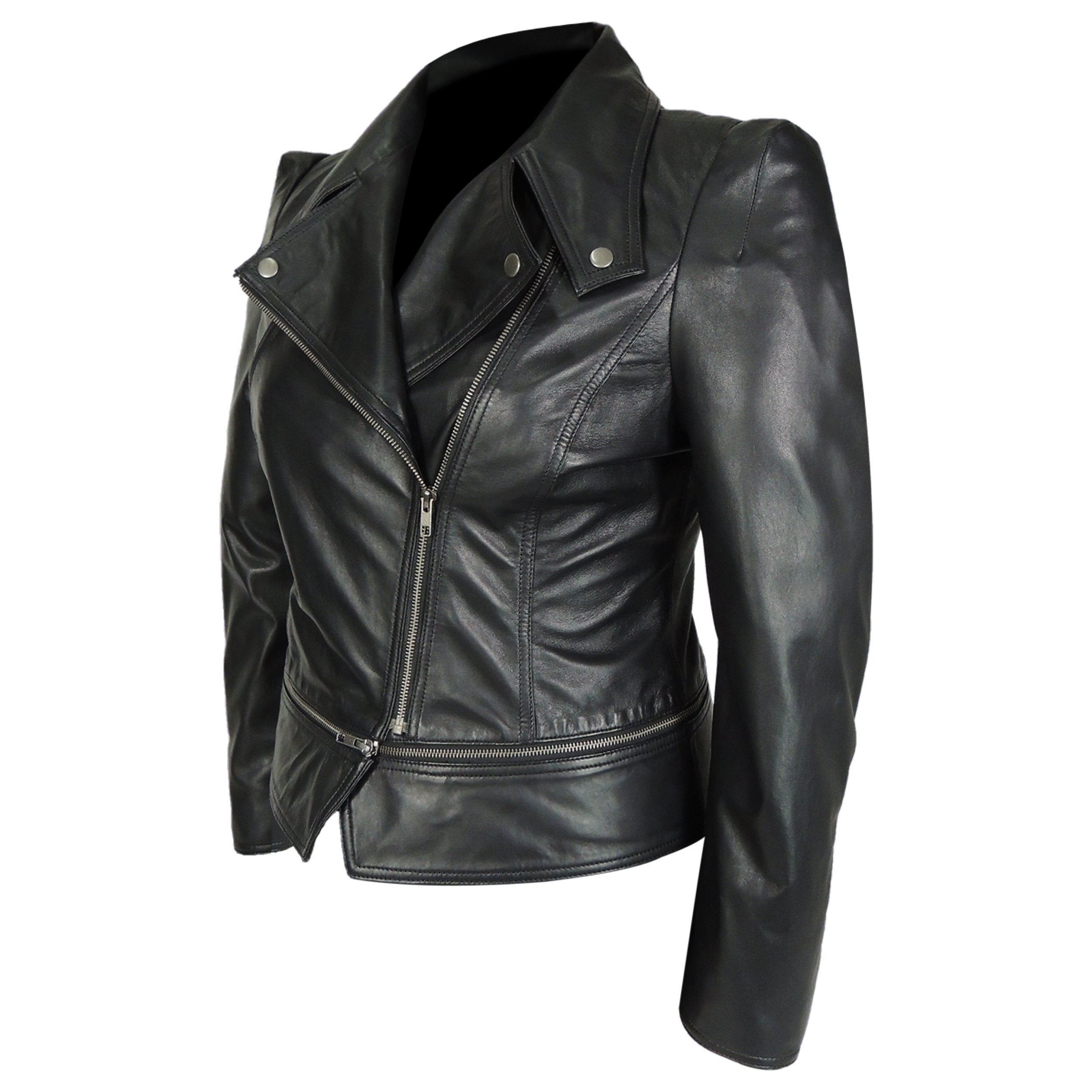 Annette Womens Leather Jacket Womens Leather Jacket FADCLOSET