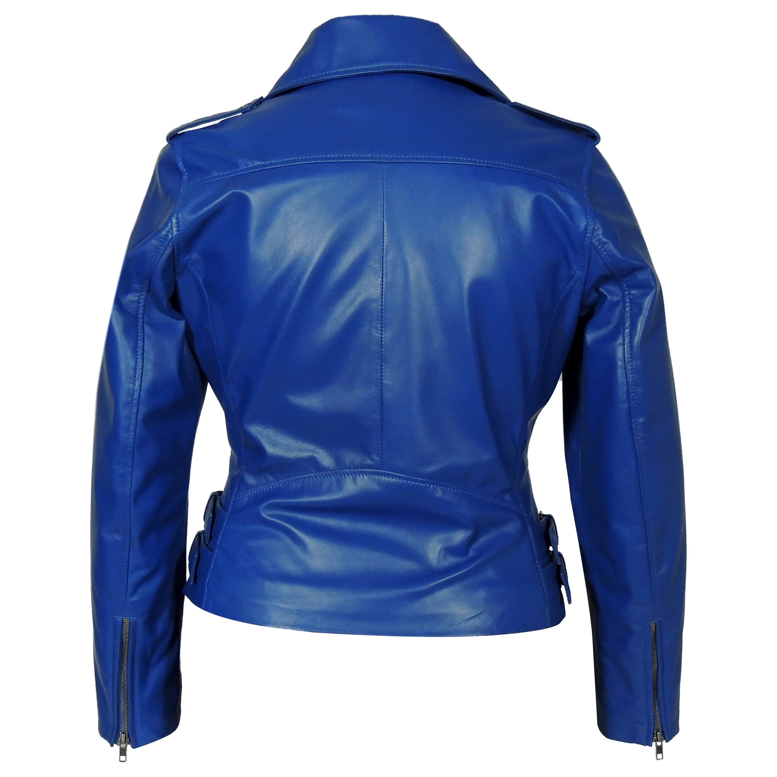 Ava Womens Leather Jacket, [option2] - Fadcloset