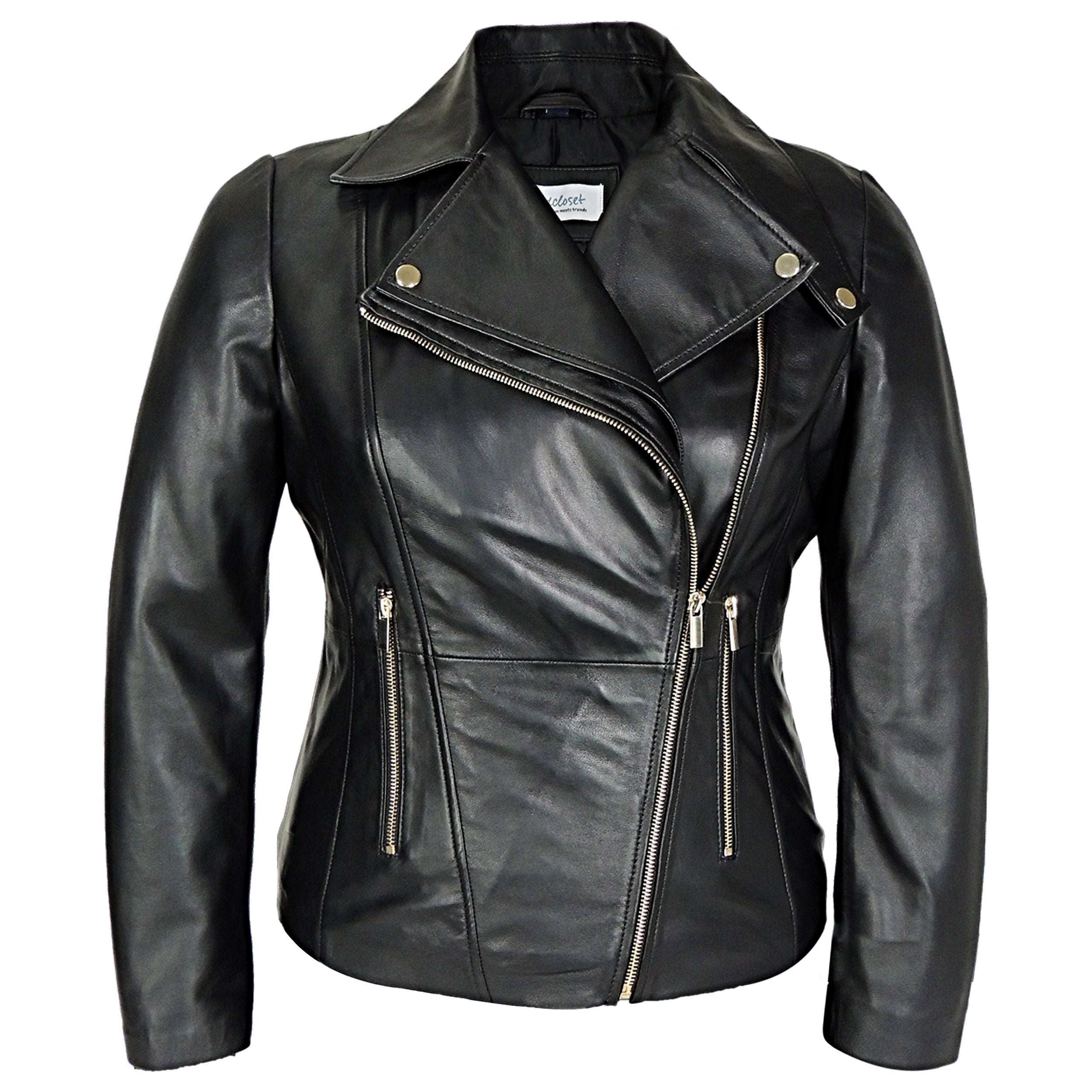 Charlotte Womens Leather Jacket - Discounted! – FADCLOSET