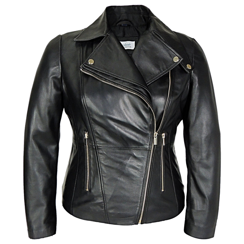 Charlotte Womens Leather Jacket – FAD