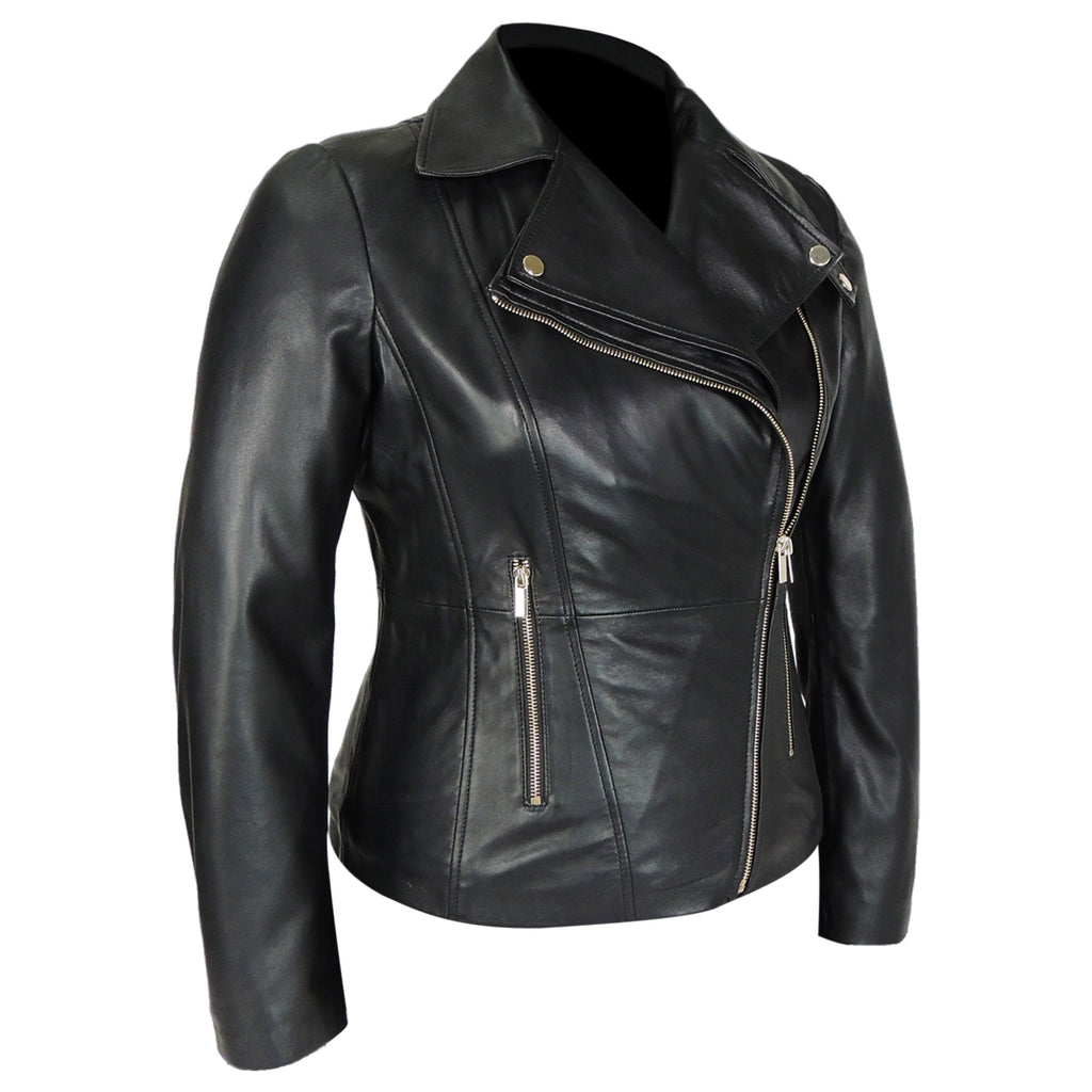 Charlotte Womens Leather Jacket – FAD