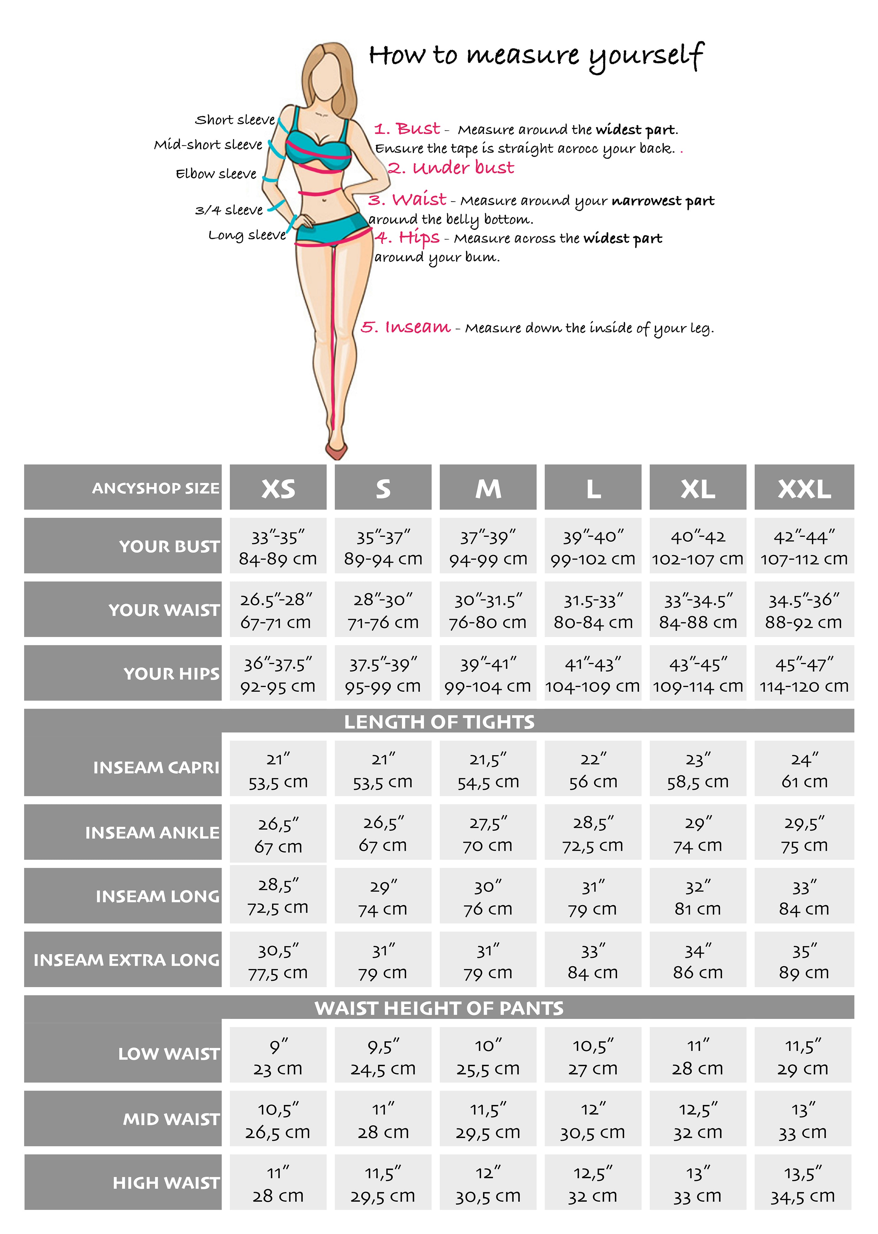 Women's Denim Size Chart and Fit Guide – Joe's® Jeans
