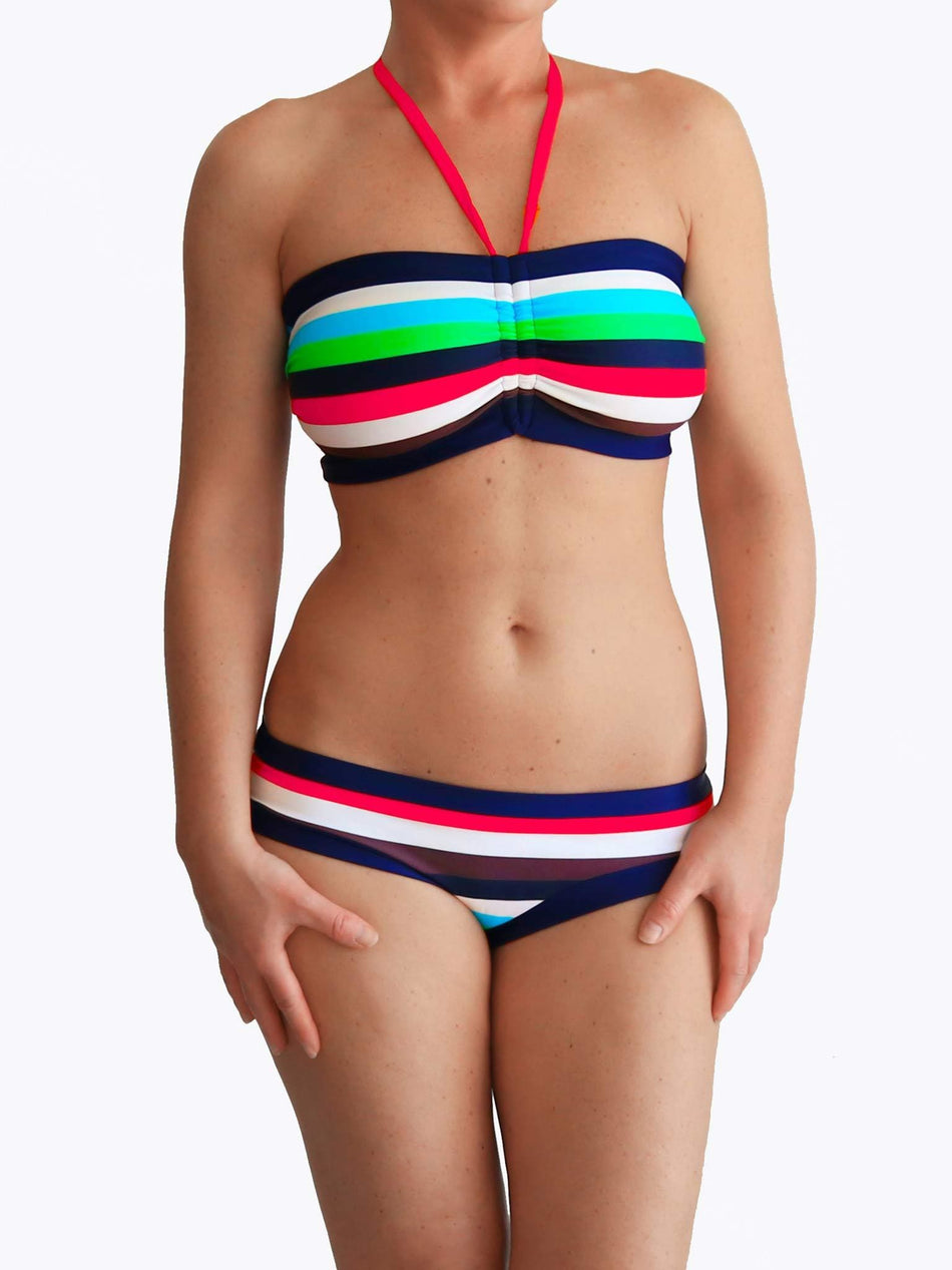 bandeau swim top for large bust