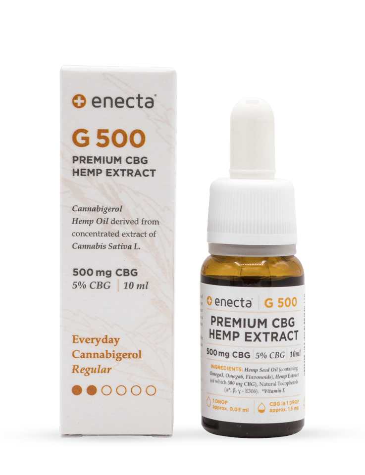 Olio di CBG 5% - 500mg - Enecta.it product image