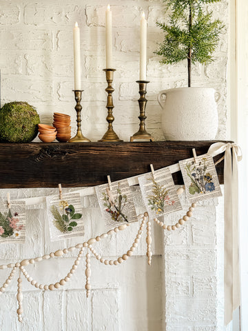 DIY Dried Flower Garland