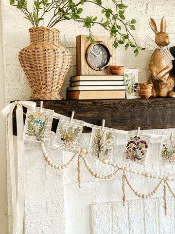 DIY Dried Flower Garland