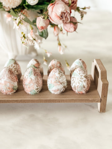 Decoupage Eggs