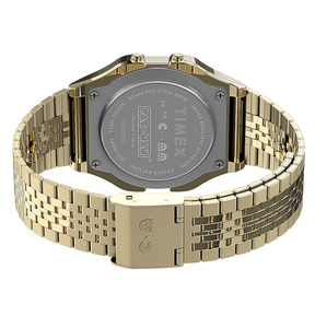 Timex T80 x PAC-MAN™ 34mm Stainless Steel Bracelet Watch - Gold