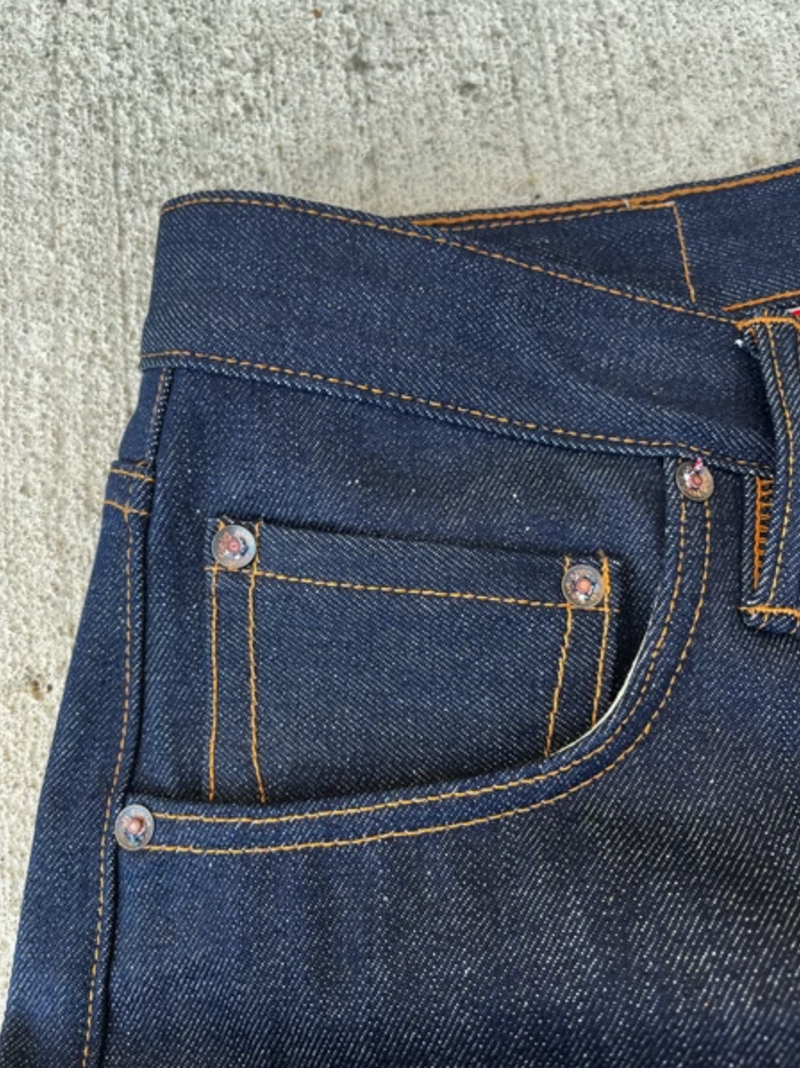 Left Field NYC Greaser 1968 Cone White Oak 13 oz NON Selvedge Denim (s